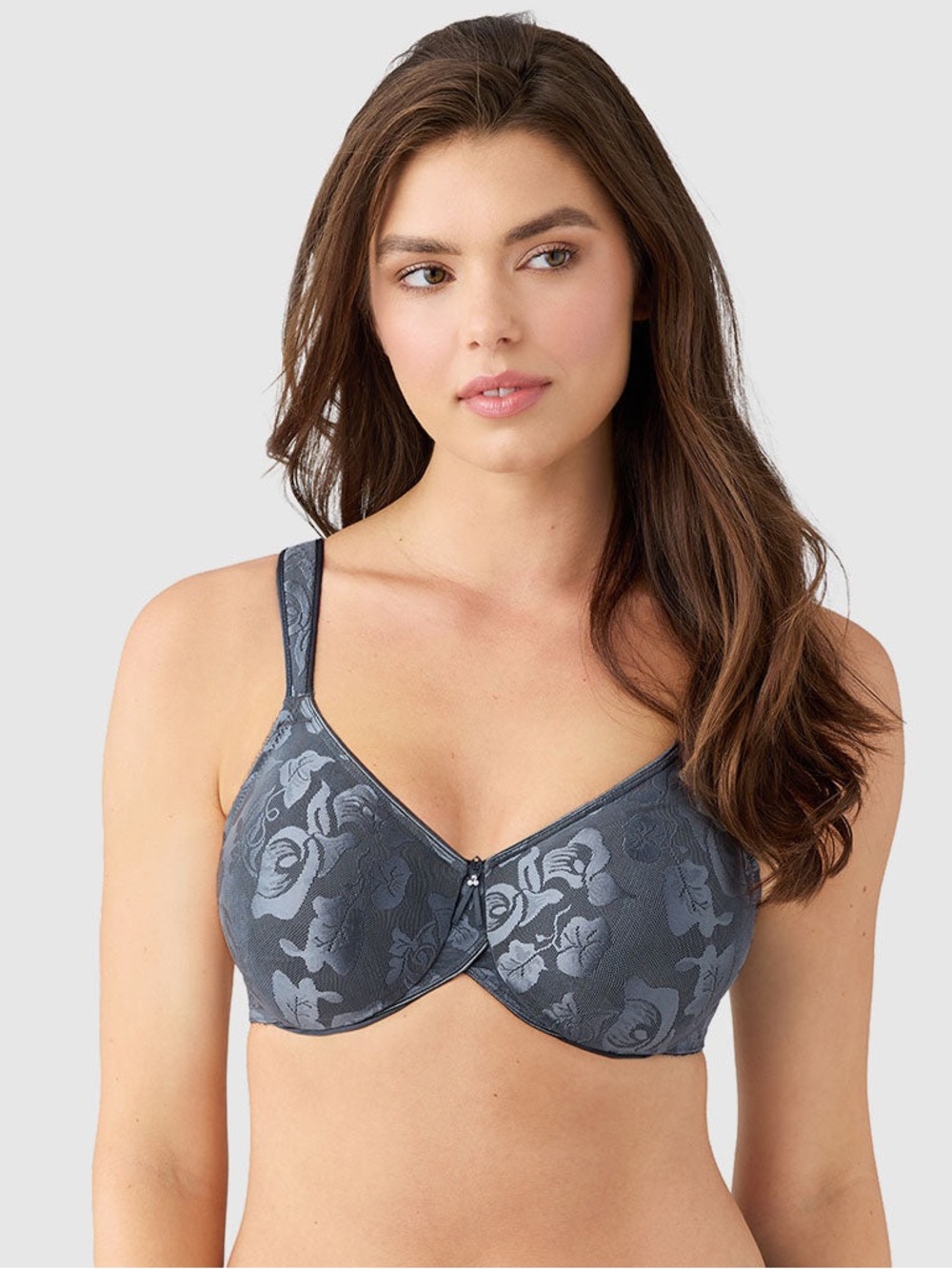 Wacoal 40D Awareness Underwire Bra Full Coverage Grey